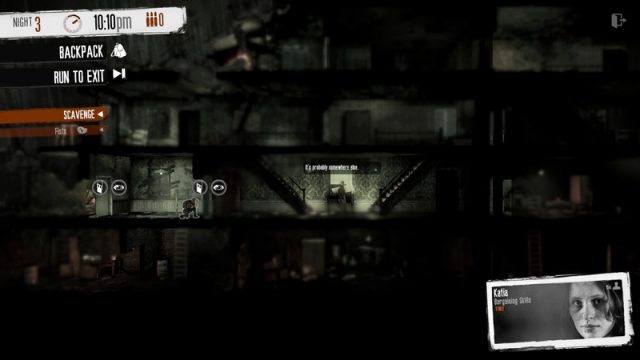 This War of Mine in-game screen image #1 