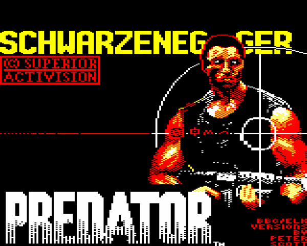 Predator title screen image #1 