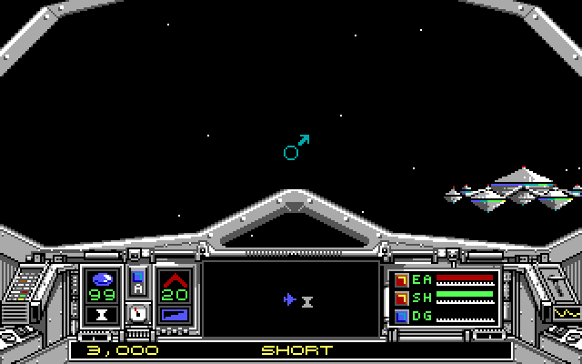Skyfox II: The Cygnus Conflict  in-game screen image #1 