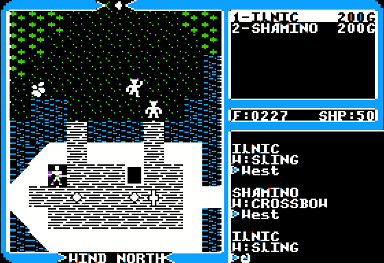 Ultima IV: Quest of the Avatar  in-game screen image #1 