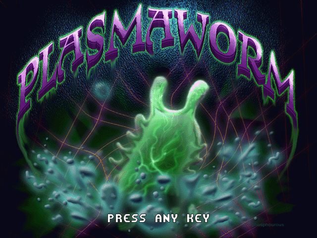 Plasmaworm title screen image #1 