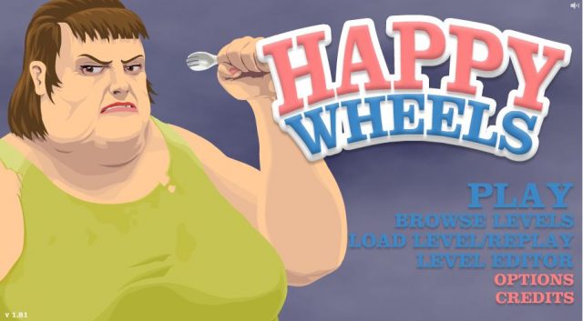 Happy Wheels title screen image #1 