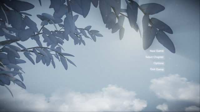 MIND: Path to Thalamus in-game screen image #2 Main menu