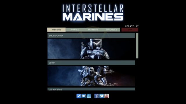Interstellar Marines  title screen image #1 