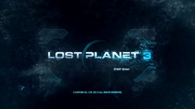 Lost Planet 3 title screen image #1 