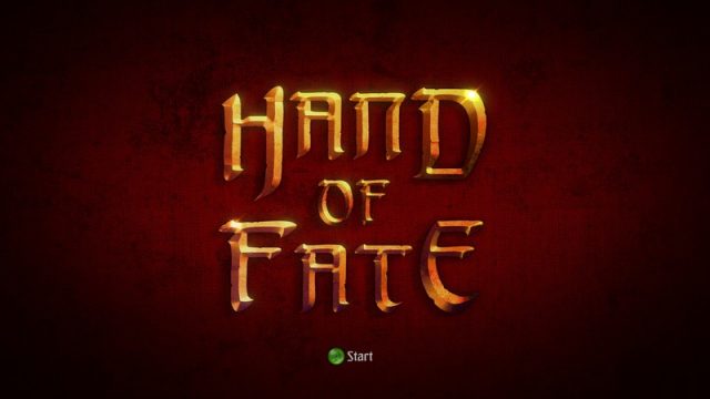 Hand of Fate title screen image #1 