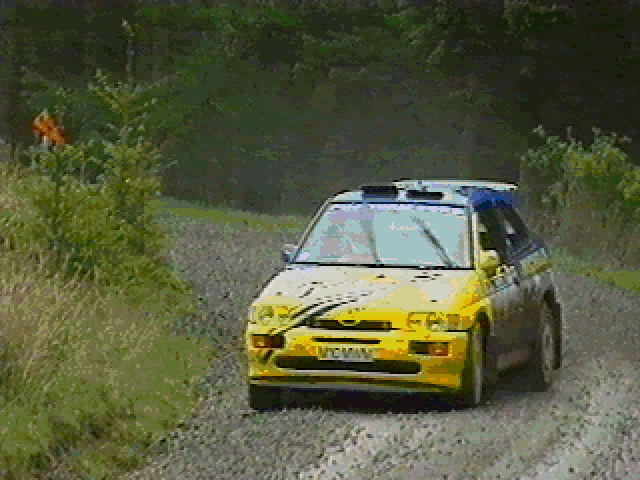 Network Q RAC Rally Championship  in-game screen image #4 In between races are some short video clips