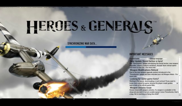 Heroes & Generals title screen image #1 