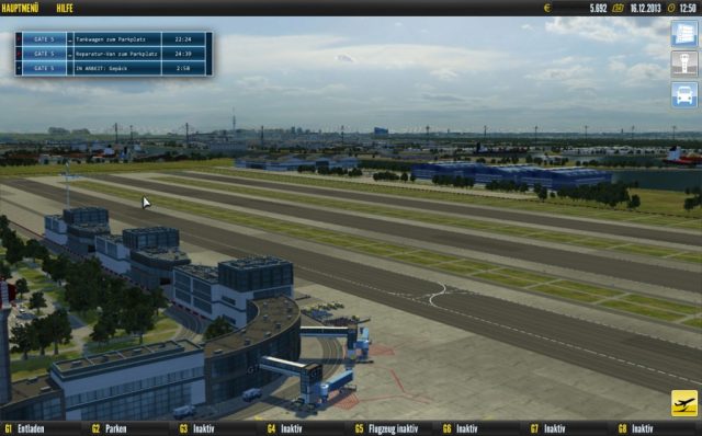 Airport Simulator 2014  in-game screen image #1 