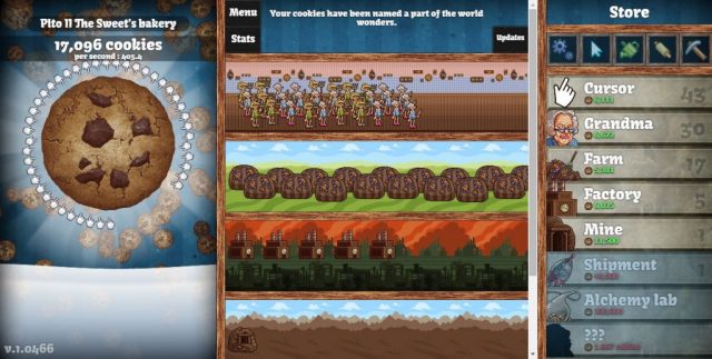 Cookie Clicker in-game screen image #1 