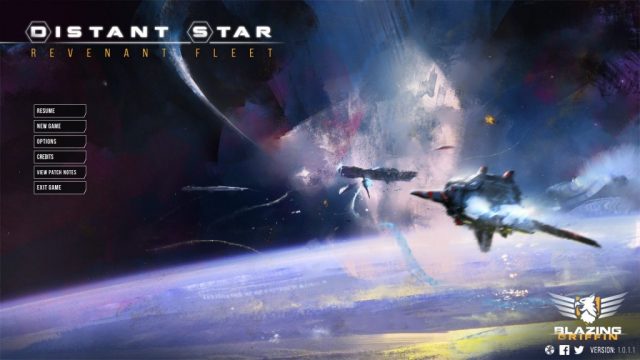 Distant Star: Revenant Fleet title screen image #1 