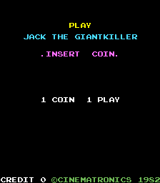 Jack the Giantkiller  title screen image #1 