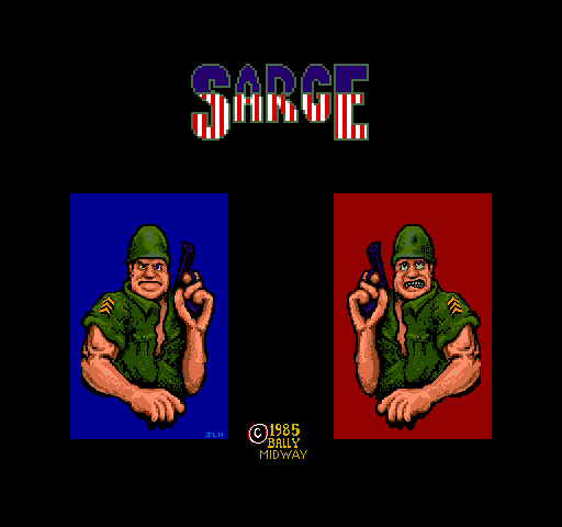 Sarge title screen image #1 