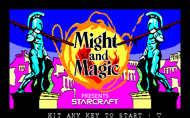 Might and Magic: Book One - Secret of the Inner Sanctum  title screen image #1 