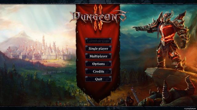 Dungeons II  title screen image #1 