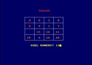 Le Taquin in-game screen image #1 