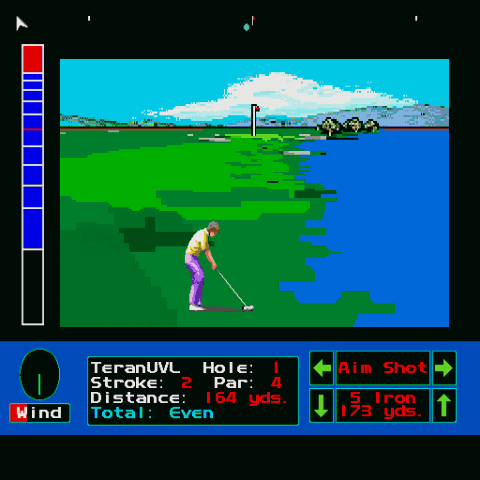 Jack Nicklaus' Greatest 18 Holes of Major Championship Golf in-game screen image #1 