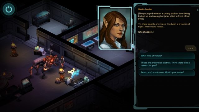 Shadowrun Returns in-game screen image #1 