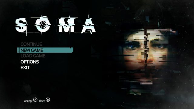 SOMA title screen image #1 