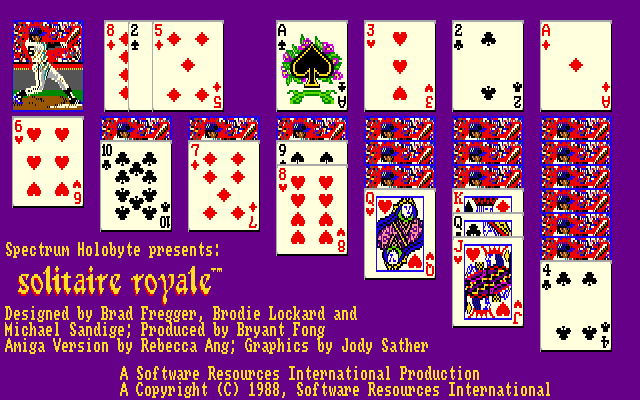 Solitaire Royale title screen image #1 