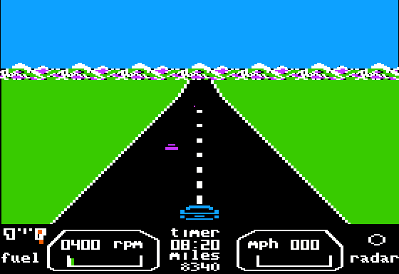 The Great American Cross-Country Road Race  in-game screen image #1 