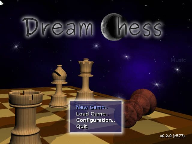 dreamchess title screen image #1 