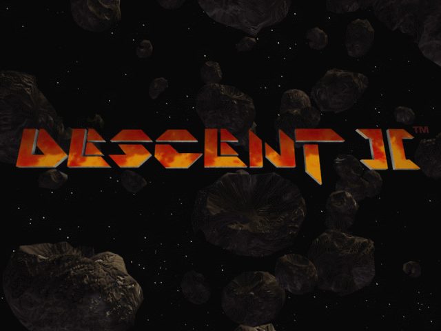 Descent II  title screen image #1 
