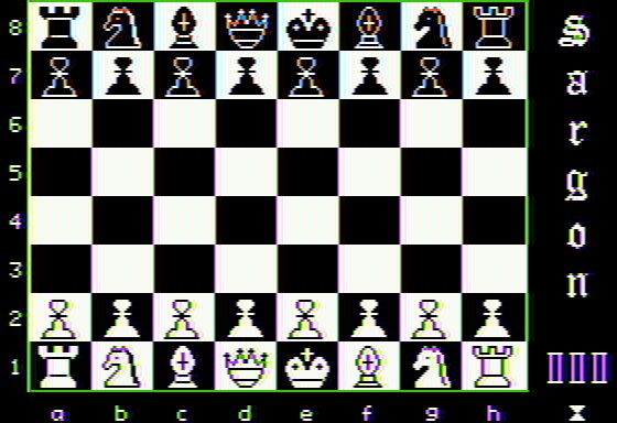 Sargon III in-game screen image #1 