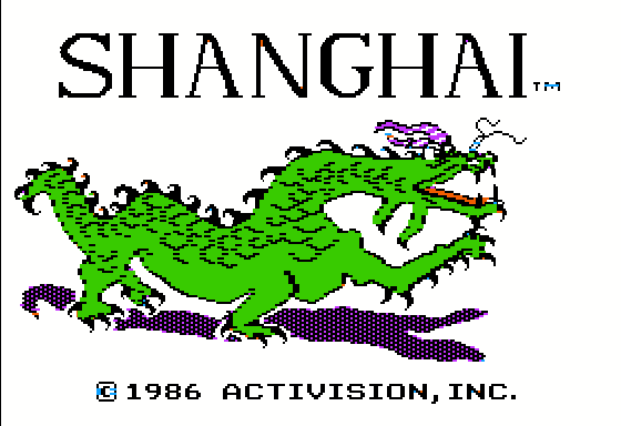 Shanghai title screen image #1 