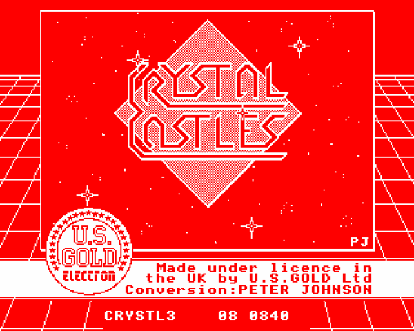 Crystal Castles title screen image #1 