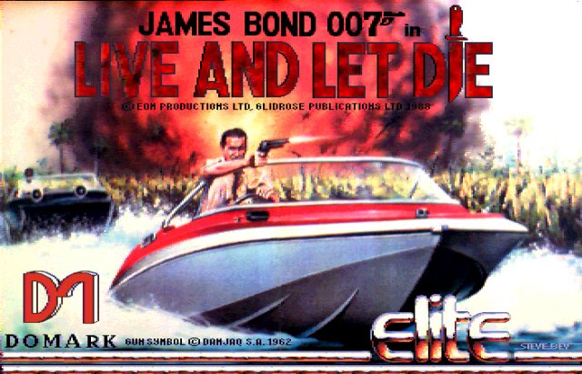 James Bond 007: Live and Let Die  title screen image #1 