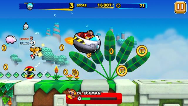 Sonic Runners in-game screen image #1 