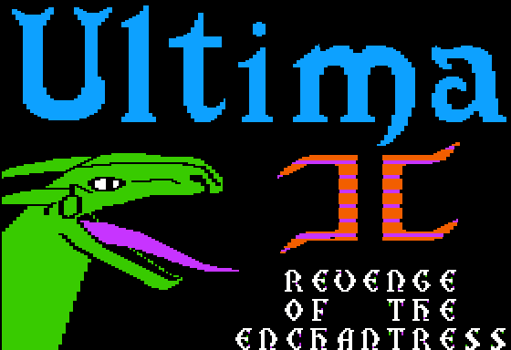 Ultima II: Revenge of the Enchantress title screen image #1 