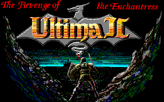 Ultima II: Revenge of the Enchantress  title screen image #1 