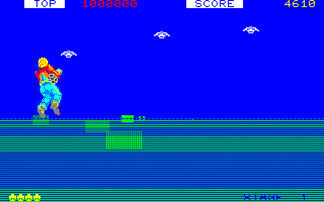 Space Harrier  in-game screen image #1 