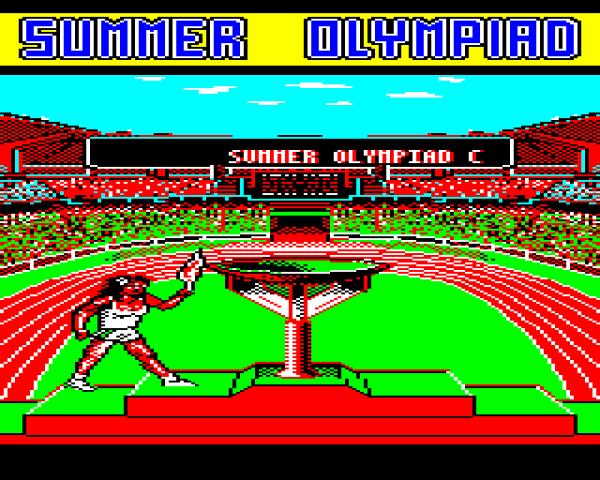 Summer Olympiad  title screen image #1 