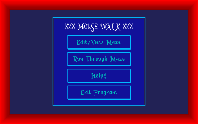Mouse Walk  title screen image #1 