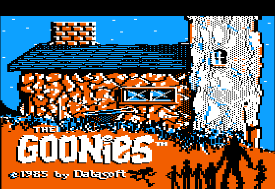The Goonies title screen image #1 