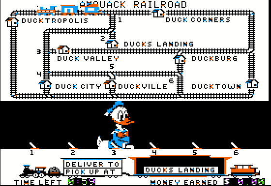 Donald Duck's Playground in-game screen image #3 