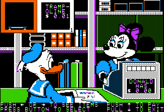 Donald Duck's Playground in-game screen image #1 