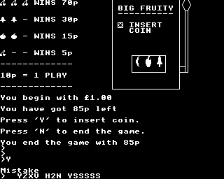 Fruit Machine in-game screen image #1 