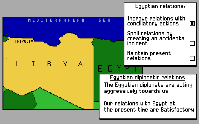 Conflict: The Middle East Political Simulator  in-game screen image #1 