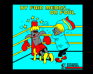By Fair Means... or Foul!  title screen image #1 
