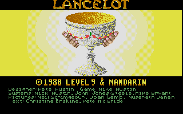 Lancelot title screen image #1 