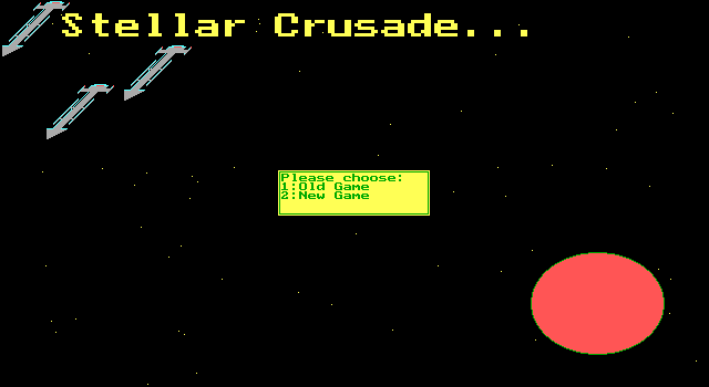 Stellar Crusade title screen image #1 
