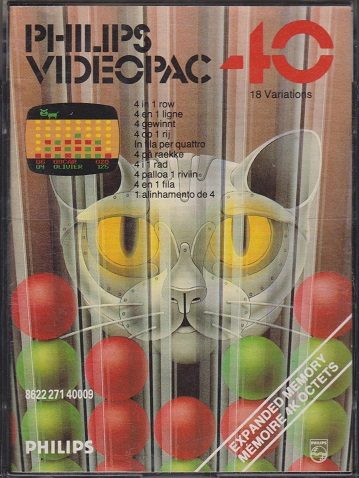 Videopac 40: 4 in 1 Row  package image #1 