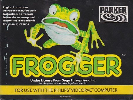 Frogger game art image #1 