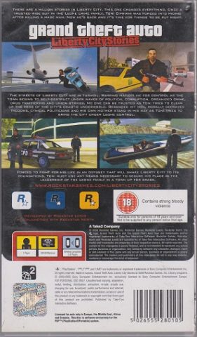Grand Theft Auto: Liberty City Stories  package image #2 