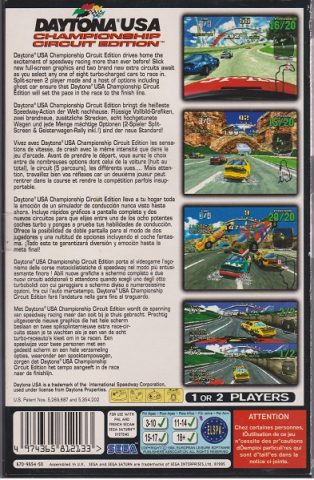 Daytona USA Championship Circuit Edition  package image #1 