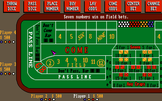 Craps Academy in-game screen image #1 
